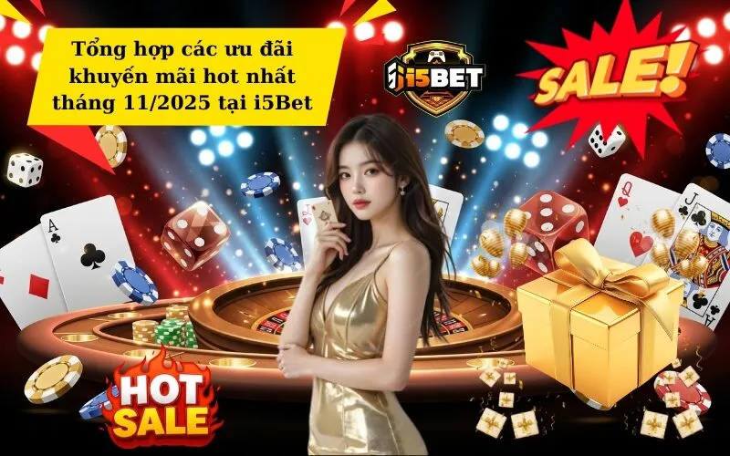 Tổng hợp các ưu đãi khuyến mãi hot nhất tháng 112025 tại i5Bet