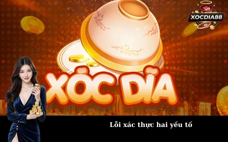 Lỗi xác thực hai yếu tố